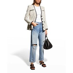 VERONICA BEARD Blake Straight Leg Jeans 
Size 25 High Rise. New/ never worn